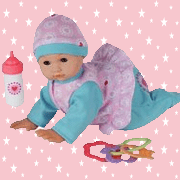 Chad Valley Babies To Love Crawling Doll