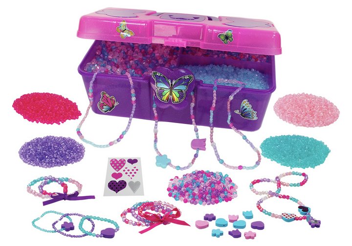 Chad Valley Be U Bead Box and 5000 Beads