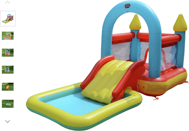 chad valley bouncy house and pool