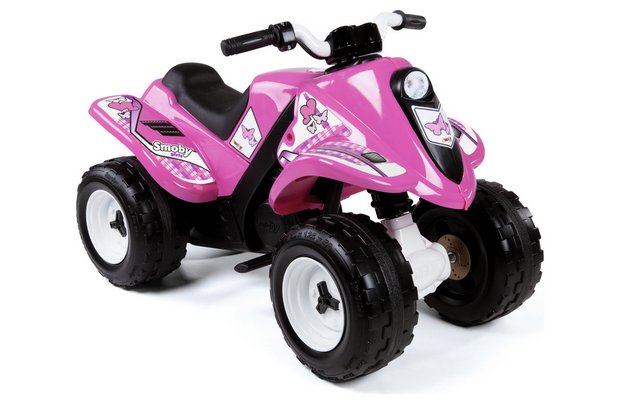 Smoby Electric Quad  Bike - Rose
