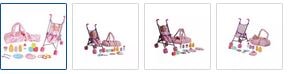 Chad Valley Babies to Love Baby Carrier & Stroller Stunt Images