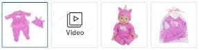 Chad Valley Tiny Treasures Unicorn Outfit Images
