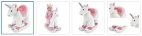 Chad Valley Tiny Treasures Unicorn Sit On Images