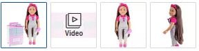 Chad Valley Designafriend Milly Doll Images