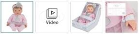Chad Valley Tiny Treasures Doll with Pink Outfit Images