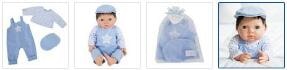 Chad Valley Tiny Treasures Star Dungarees Images