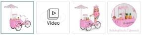 Chad Valley Designafriend Treat Cycle Cart Images
