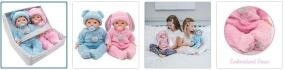 Chad Valley Tiny Treasures Twin Fluffy Bumper Set Images