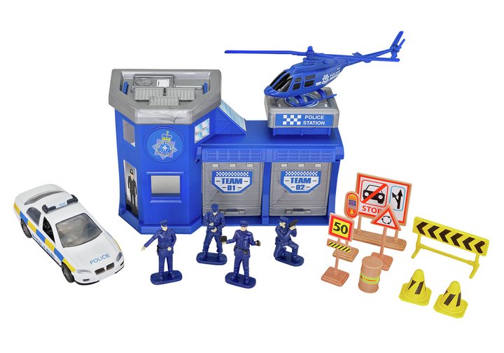 Chad Valley Auto City Police Station Playset