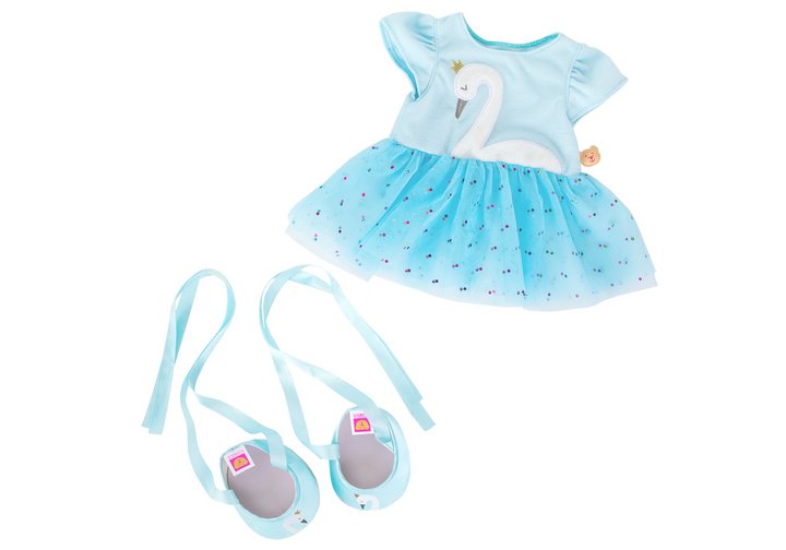 Chad Valley Designabear Swan Lake Ballet Outfit