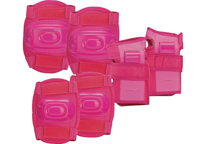 Chad Valley Skate Knee, Elbow and Wrist Pads - Pink