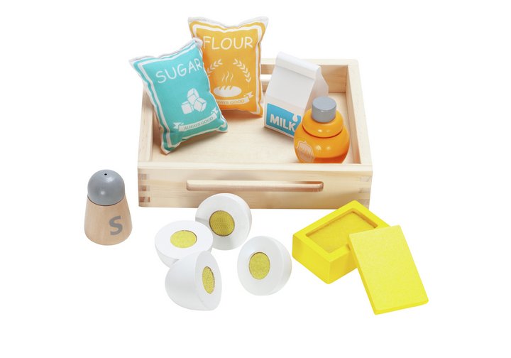 Chad Valley Wooden Toy Baking Set Wooden Toys Infant & PreSchool