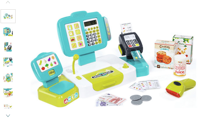 toy cash register argos